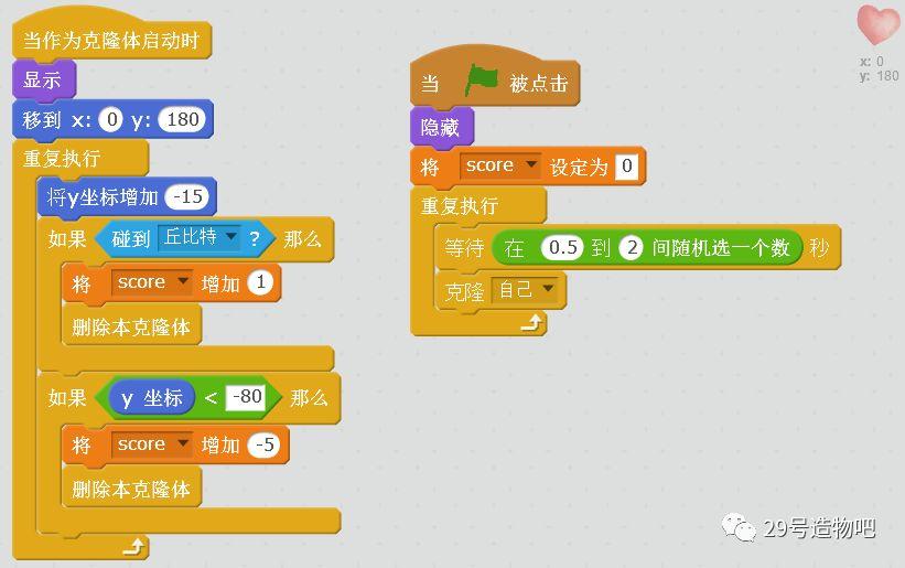 【Scratch编程】第十一讲：爱神丘比特