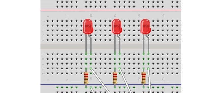 【Arduino教程】第六讲：LED交通灯实验