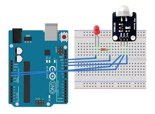 【Arduino教程】第二十二讲：人体传感器实验