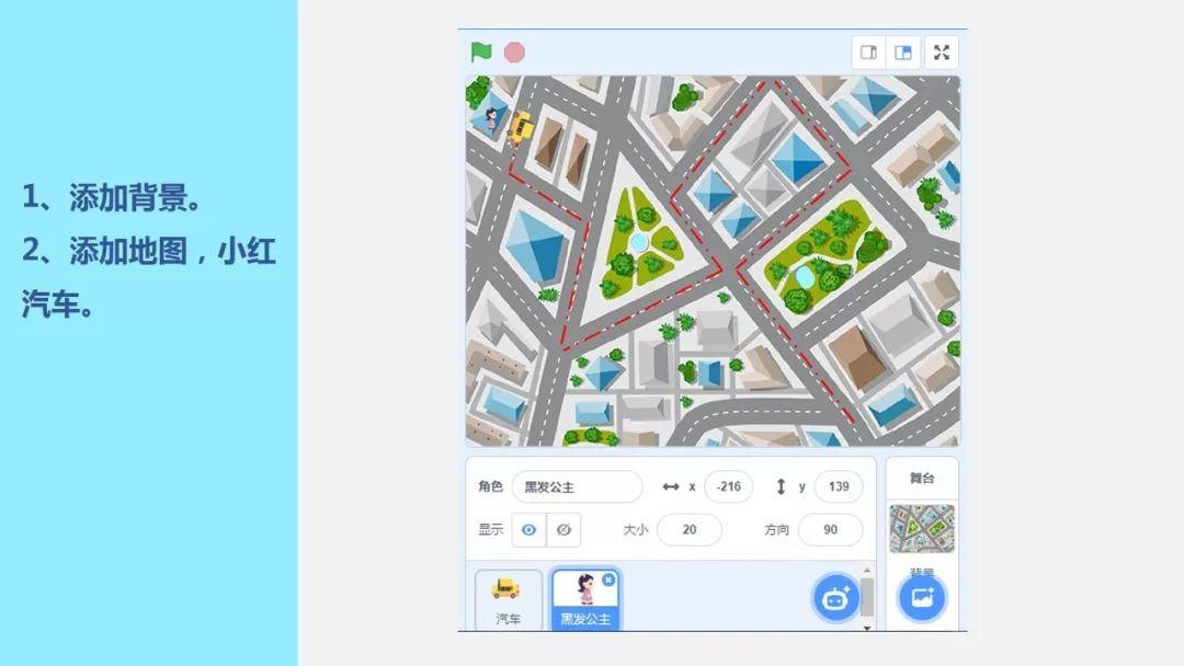 青少年Scratch编程教程 第三节 坐标 角度 负数