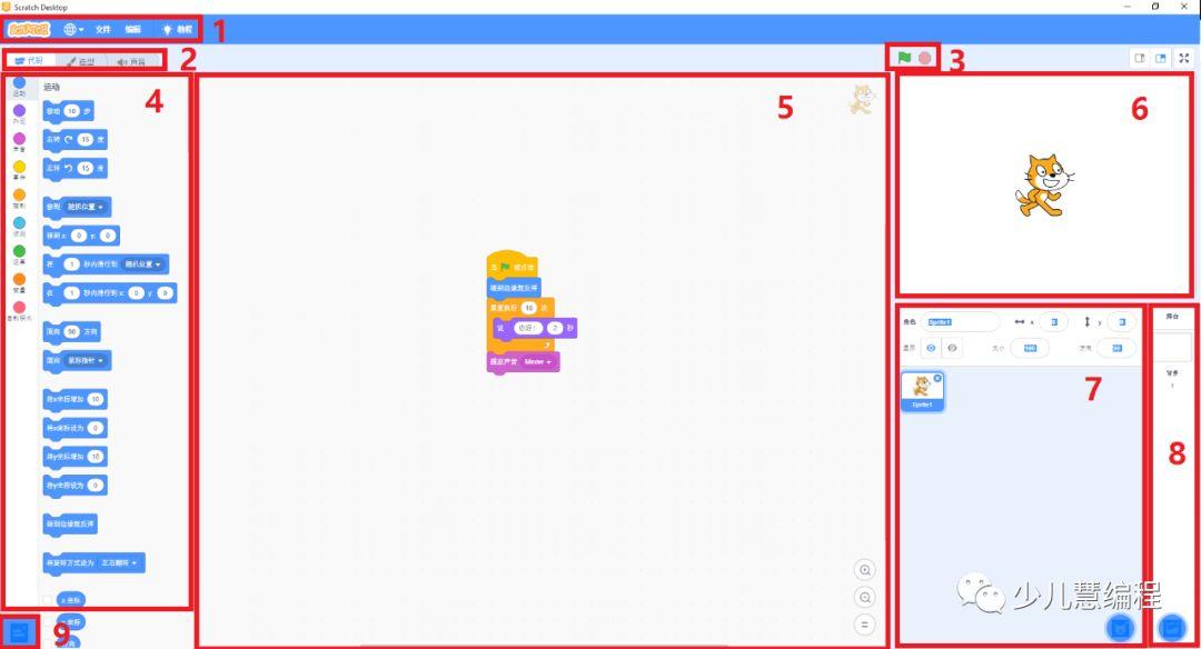 Scratch少儿编程之旅（二）：Scratch3.0 安装，界面，和注册