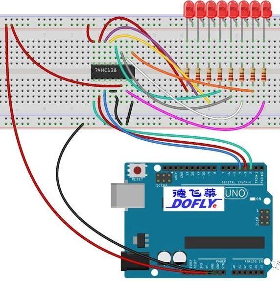 【Arduino教程】第三十一讲：74HC138实验