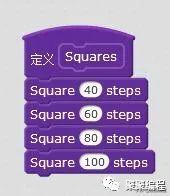 scratch 2.0 自定义模块的多次调用