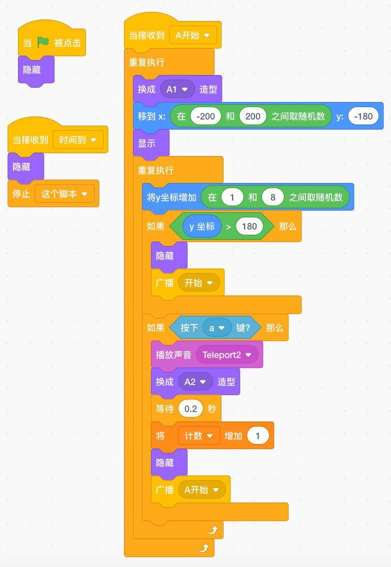 跟我一起学编程—《Scratch编程》第16课：打字游戏（高级版）