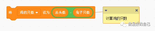 Scratch编程——2019.5.12 编程案例-鸡兔同笼 Scratch编程——2019.5.12 编程案例-鸡兔同笼