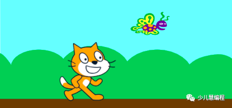 Scratch 少儿编程之旅（五）— Scratch入门动画《小猫捉蝴蝶》（下）