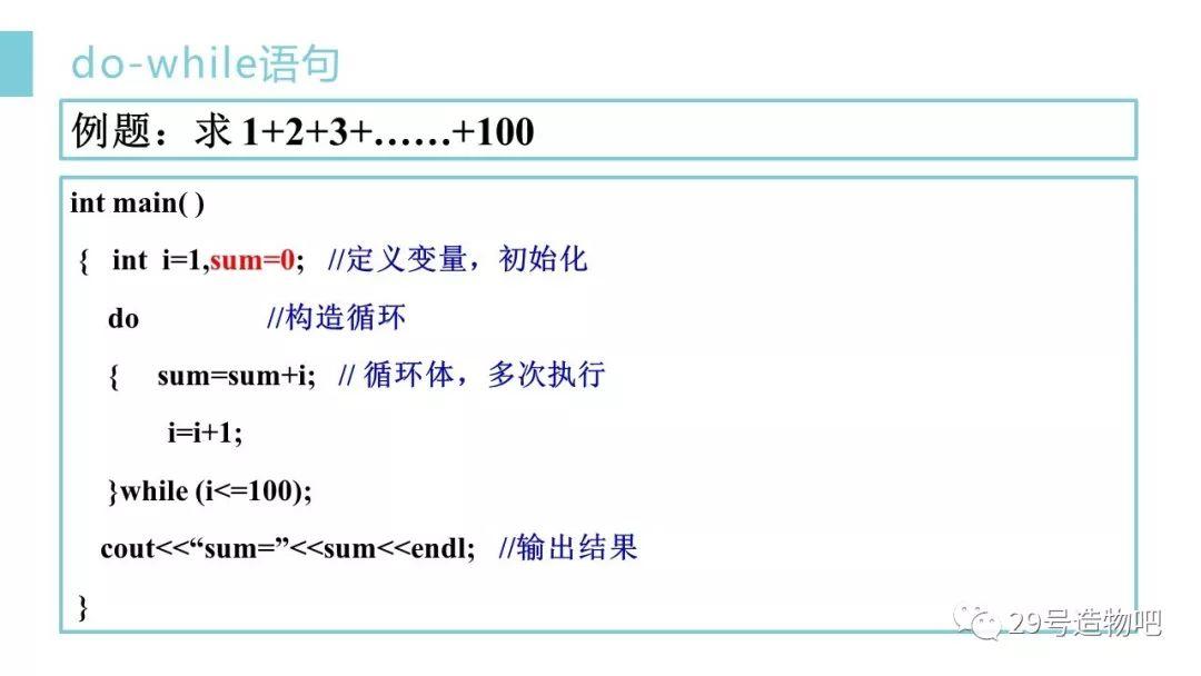 【C++程序设计】第四讲：循环结构（上）