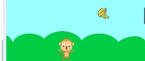 猴子接香蕉
