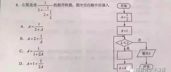 用Scratch解答高考数学中的编程题