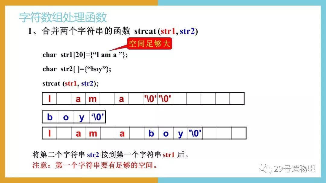 【C++程序设计】第十一讲：字符数组与字符串
