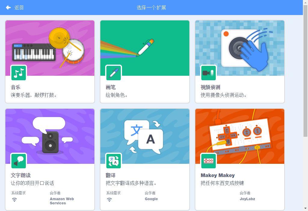 创客课堂——Scratch的操作界面