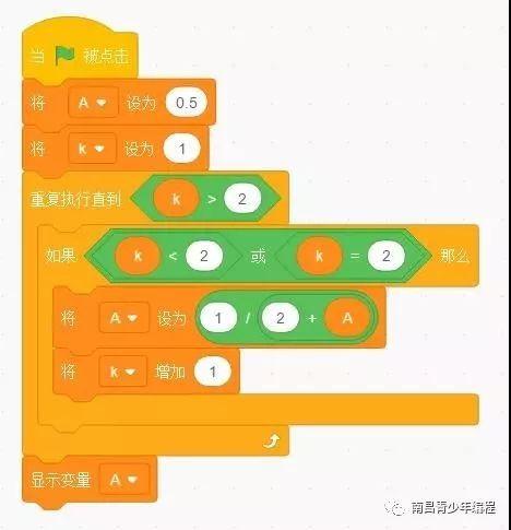 用Scratch解答高考数学中的编程题