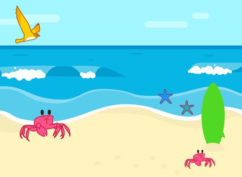 动手玩转少儿编程ScratchJr——横行的螃蟹