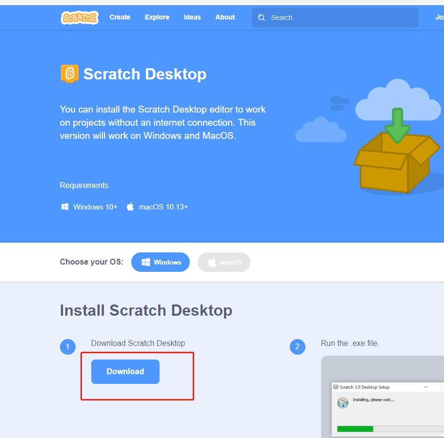 Scratch各个版本的安装(课时1)---小铁匠少儿编程