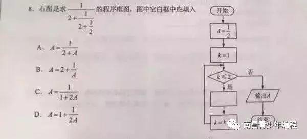 用Scratch解答高考数学中的编程题