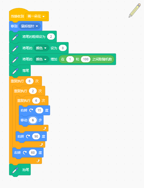 画一个秘密花园 | Scratch 3.0 艺术项目