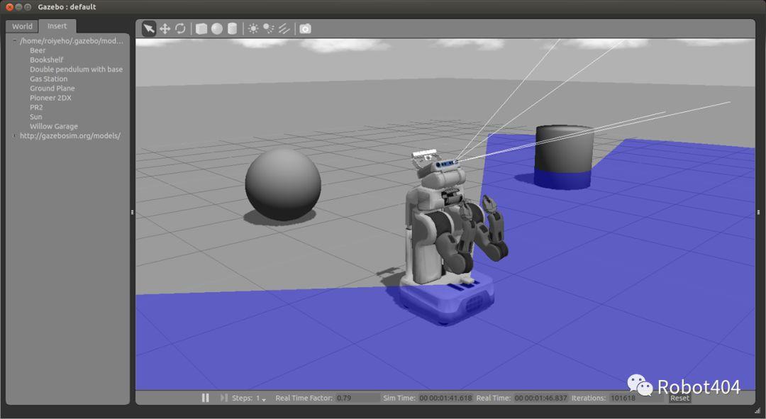 ROS教程-1.4 Gazebo及漫游机器人