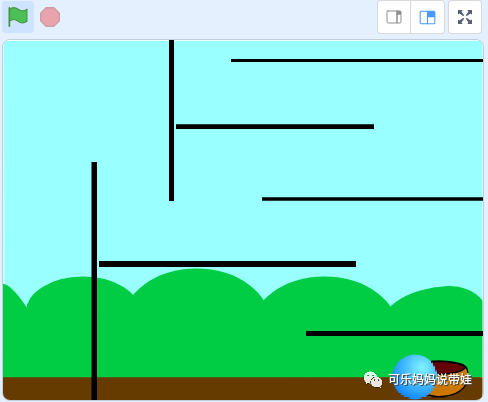 Scratch 06：我的第一个小游戏--走迷宫