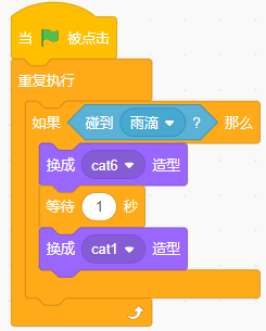 Scratch自学教程（4）——龙猫的小雨伞