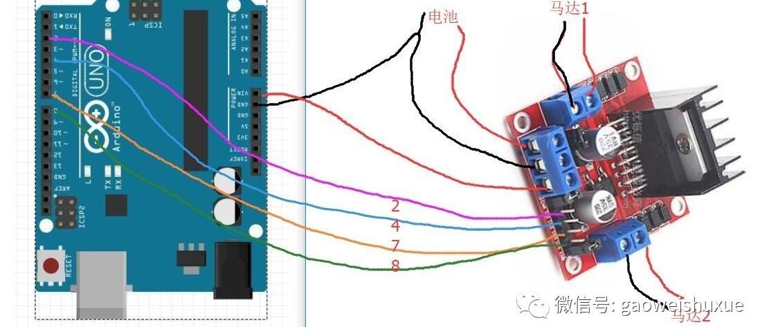 arduino智能小车项目——01、配件介绍及代码部分教程