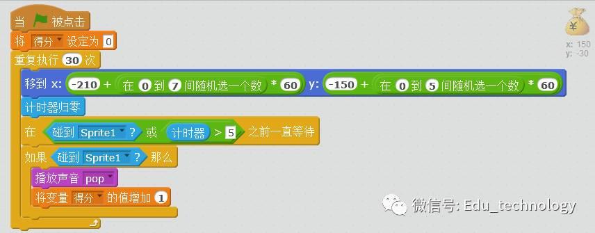 【Scratch第27期】小猫接钱袋