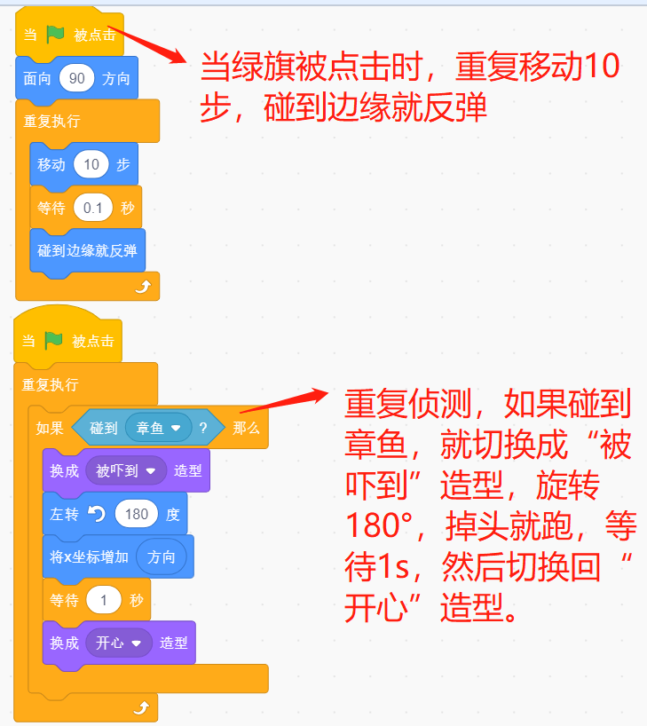少儿创意编程scratch初级游戏--遨游水底世界 少儿创意编程scratch初级游戏--遨游水底世界