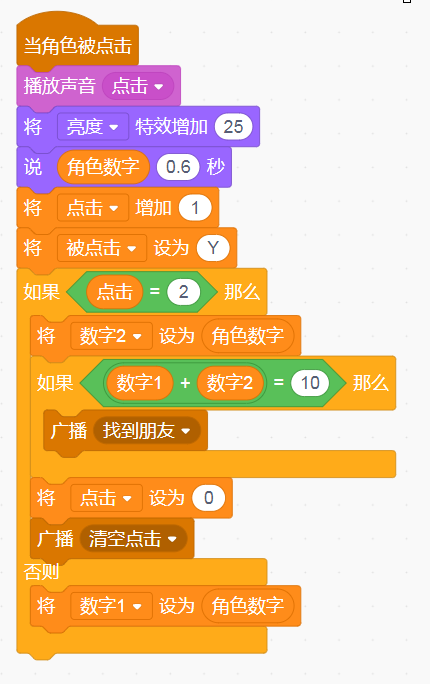 儿童编程：Scratch学数学之找朋友