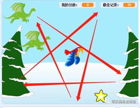 Scratch 20：小游戏 收集星星 （4）