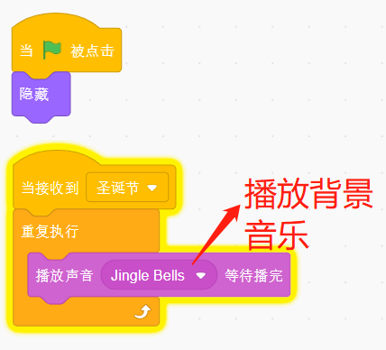 少儿创意编程scratch初级游戏--白色圣诞节 少儿创意编程scratch初级游戏--白色圣诞节