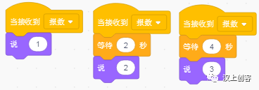 Scratch编程基础课第二十二讲：有事说一声“广播”的运用