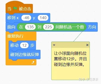 scratch简单实现弹跳小球 scratch简单实现弹跳小球