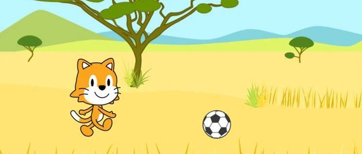 【哈哈！ScratchJr~】5小猫踢足球