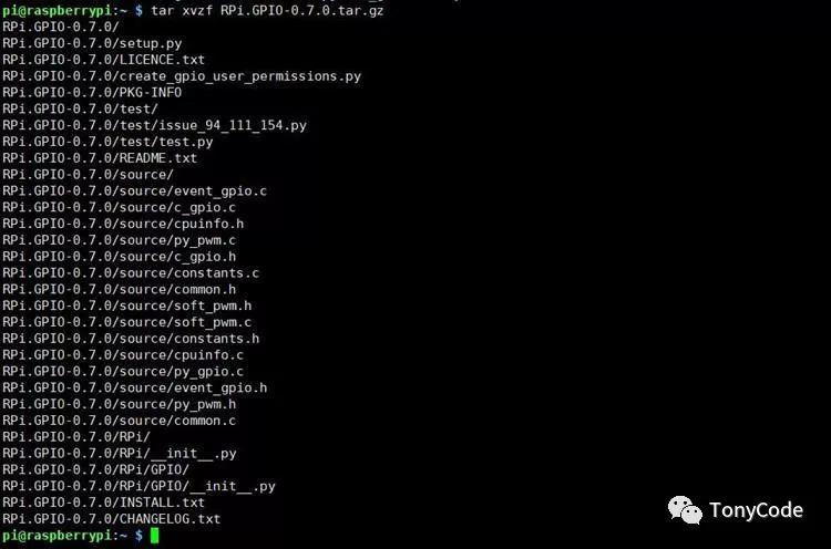 树莓派笔记08—Python流水灯 树莓派笔记08—Python流水灯