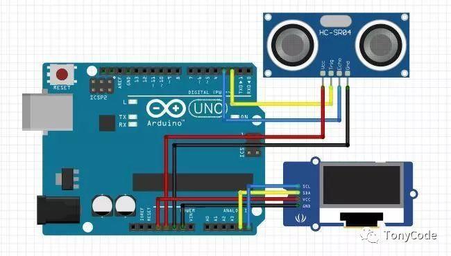 Arduino提高篇08—OLED测距显示