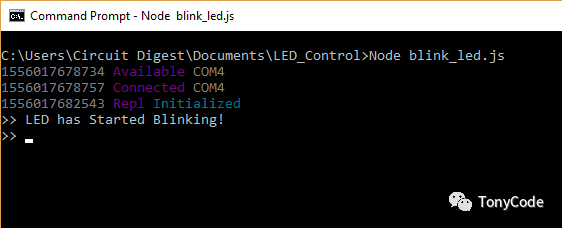 Arduino遇到Node.js：通过Web界面控制LED的亮度