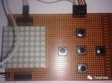 Arduino点阵屏实现贪吃蛇游戏