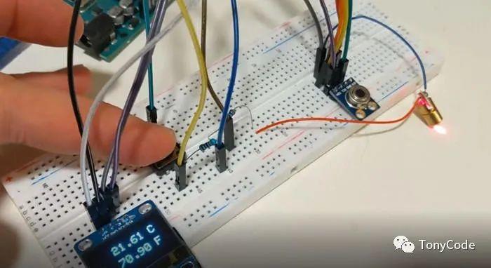 Arduino红外测温仪 Arduino红外测温仪