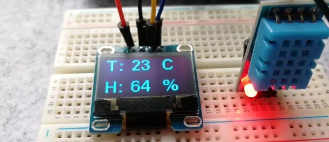 Arduino提高篇06—温湿度OLED显示