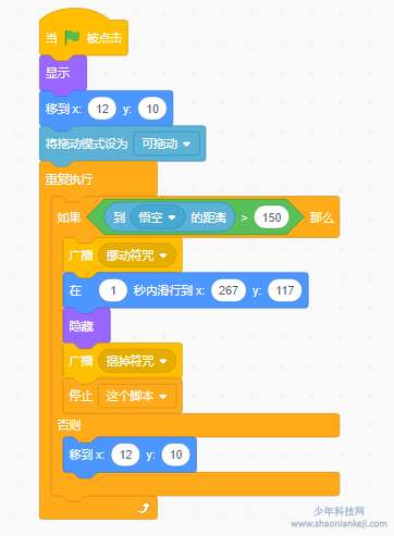 Scratch 3.0 代码编辑——第一幕代码