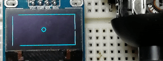 Arduino提高篇13—摇杆控制OLED移动显示 Arduino提高篇13—摇杆控制OLED移动显示