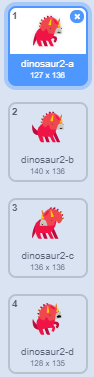 Scratch玩游戏：奔跑的小恐龙