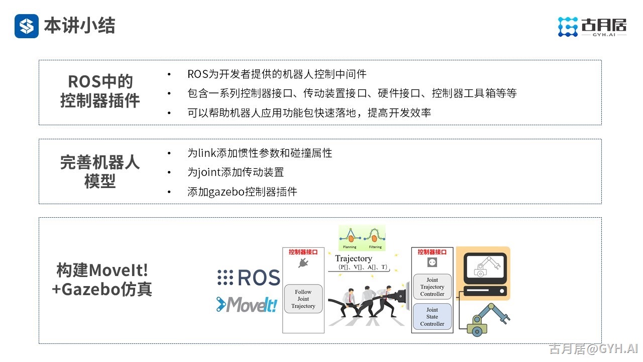 ROS探索总结（六十四）—— 古月私房课 | 搭建仿真环境一样玩转ROS机械臂