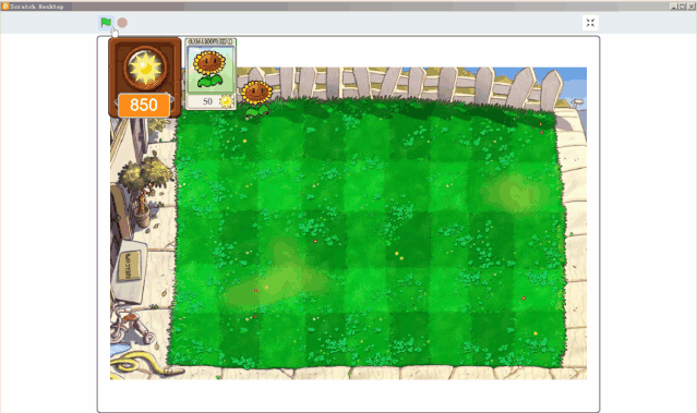 【scratch3-植物大战系列】--- 游戏开始了（1）