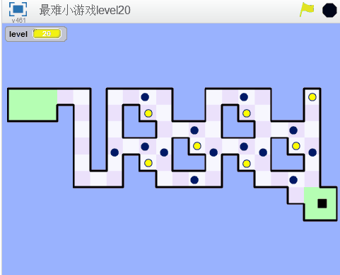用scratch制作<最难小游戏>(二十~二十一)
