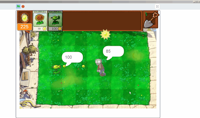【scratch3-植物大战系列】--- 僵尸来了（4）