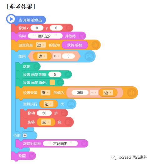 少儿创意编程(特65)19NOC创新编程赛全国赛真题(二) 少儿创意编程(特65)19NOC创新编程赛全国赛真题(二)