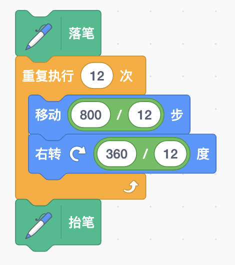 绘制正多边形-Scratch画笔艺术 绘制正多边形-Scratch画笔艺术