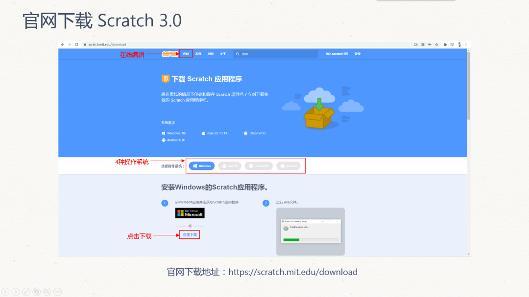 少儿编程Scratch3.0教程——01初识Scratch